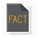 Fact Fact Report Report Icon
