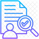 Fact Evidence Truth Icon