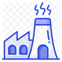 Factory Industry Power Plant Icon