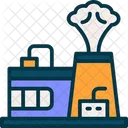 Factory Pollution Chimney Icon