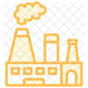 Factory Duotone Line Icon Icon