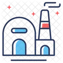 Factory Industry Manufactory Icon
