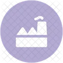 Factory Chimney Nuclear Icon