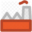 Factory Chimney Nuclear Icon