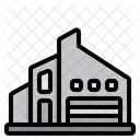 Factory Building Industry Icon