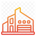 Factory Building Industry Icon