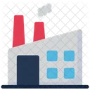 Factory Pollution Emission Icon