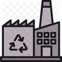 Factory Recycle Industry Waste Icon
