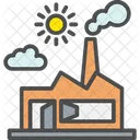Factory Pollution Smoke Icon