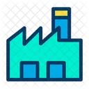 Industry Building Mill Icon