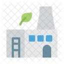 Factory Industry Green Icon