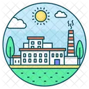 Industry Factory Area Mill Icon