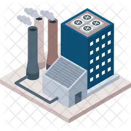 Factory Building  Icon