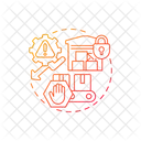 Factory closures  Icon
