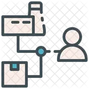 Factory Connection  Icon