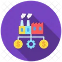 Manufacturing Industry Production Icon