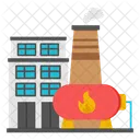 Factory Industry Refinery Icon