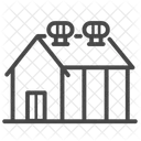 Factory Industry Manufacturing Icon