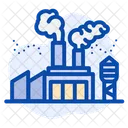 Factory Industry Smoke Icon