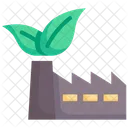 Factory Environment Green Icon
