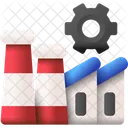 Factory Industry Production Icon