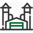 Factory Manufacturing Plant Icon