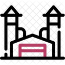 Factory Manufacturing Plant Icon