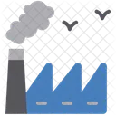 Factory Industry Smoke Icon
