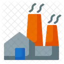 Factory Building Industry Icon
