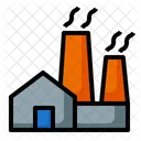 Factory Building Industry Icon