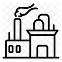 Factory Building Industrial Icon