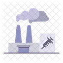 Factory Industry Vaccine Icon
