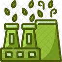 Factory Leaf Green Factory Icon