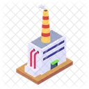 Factory Industry Industrial Building Icon