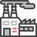 Factory Industry Building Icon