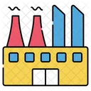 Nuclear Plant Power Plant Industry Icon