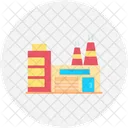 Factory Industry Manufacturing Icon