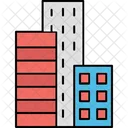 Factory Building Industrial Icon