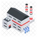 Factory Industrial Unit Manufacturing Unit Icon