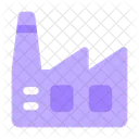Factory Industry Power Plant Icon