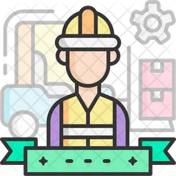 Factory Labor  Icon