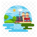 Factory Landscape  Icon