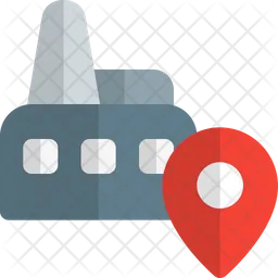 Factory Location  Icon