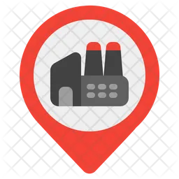 Factory Location  Icon