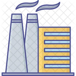 Factory Pollution  Icon