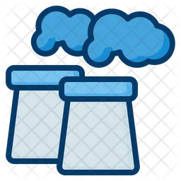 Factory Pollution  Icon