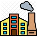 Factory Pollution Factory Industry Icon