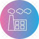 Factory Pollution Icon