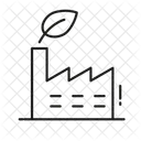 Factory Pollution Industrial Pollution Efforts 아이콘