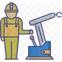 Automation Engineer Machine Icon